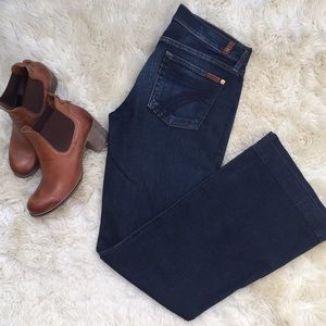 7 for all Mankind Dojo dark wash jeans Sz 28